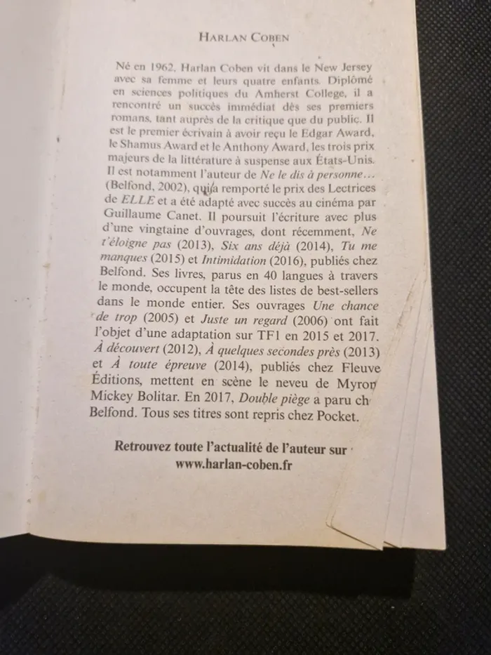 Tu me manques - Harlan Coben - photo numéro 6