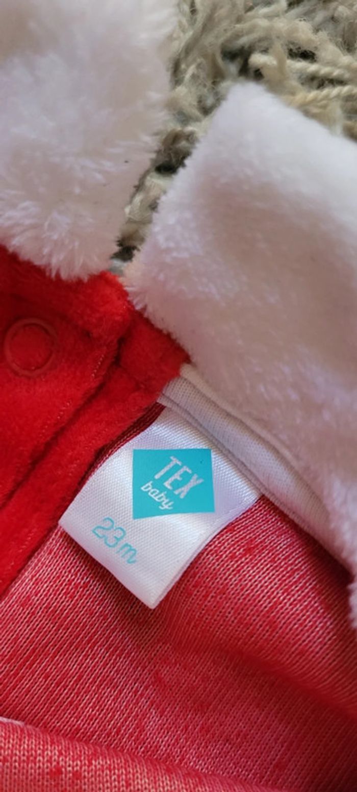 Pyjama velours 24 mois Noël Neuf - photo numéro 4