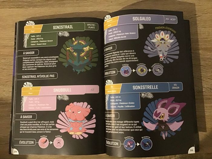 Livre Pokémon Pokédex Guide des Pokémon de la région d’Ali la nouvelle édition - photo numéro 5