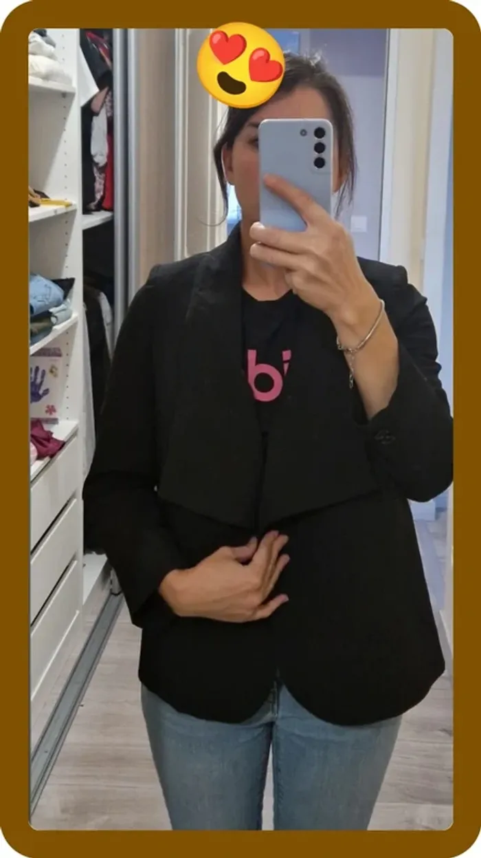 Veste habillée noire - photo numéro 8