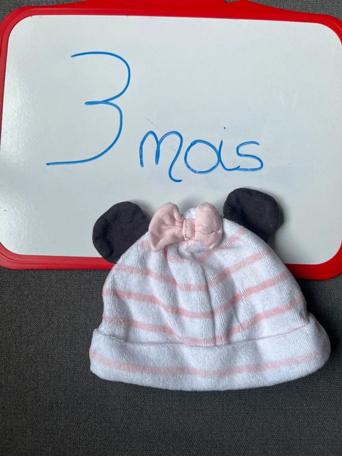 Bonnet 3 mois Disney