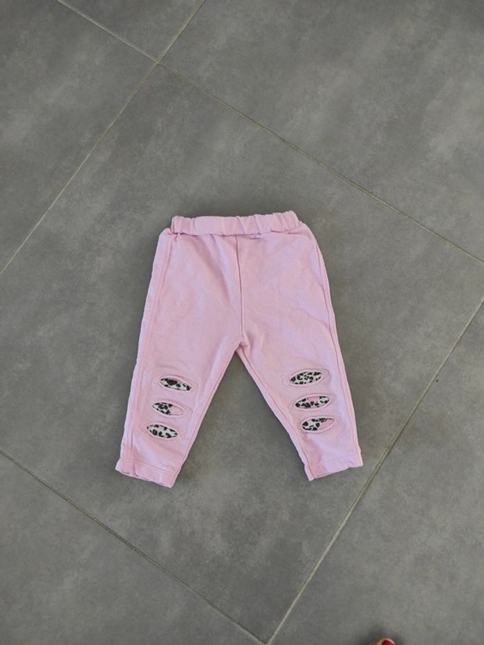 Legging 18 mois rose - photo numéro 4