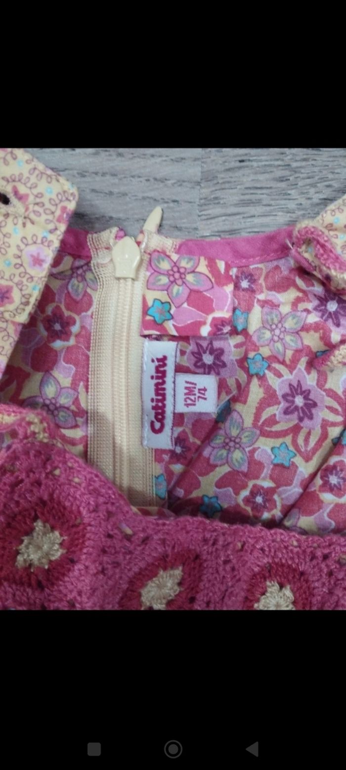 Robe barboteuse Catimini 12 mois - photo numéro 5