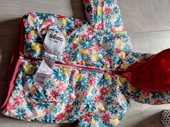 Manteau bébé fille 12 mois réversible - photo numéro 4