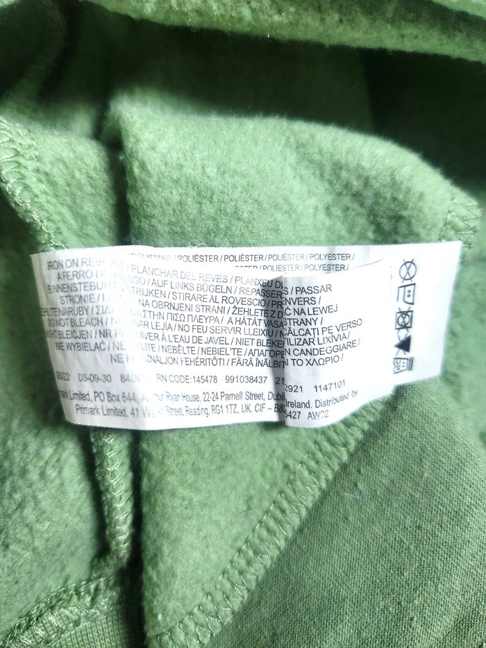 Sweat à Capuche Disney x Primark "Le Roi Lion" Vert - Taille 2XS - photo numéro 9