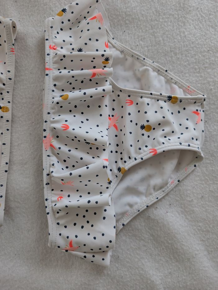 Maillot de bain 2p blanc à pois - 36M - Kiabi - photo numéro 2