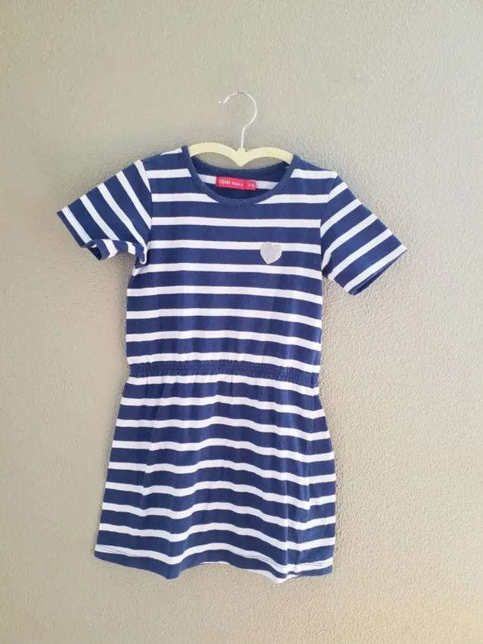 Robe marinière tisaia 6 ans