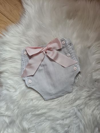 Bloomer avec noeud rose 6m