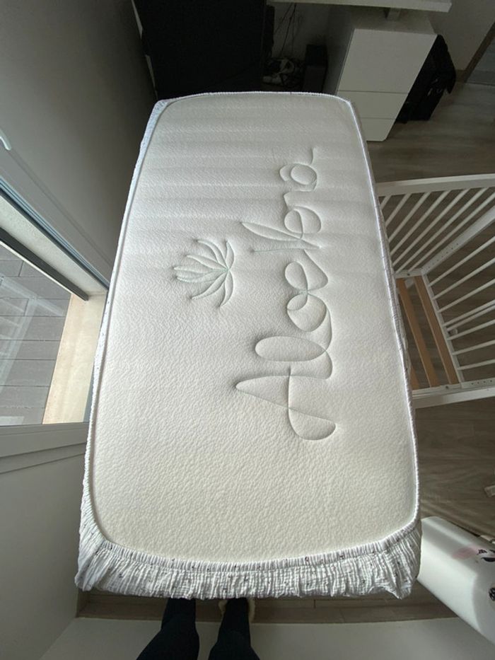 Lot de 2 draps housse Sauthon miss fleur de lune - photo numéro 14