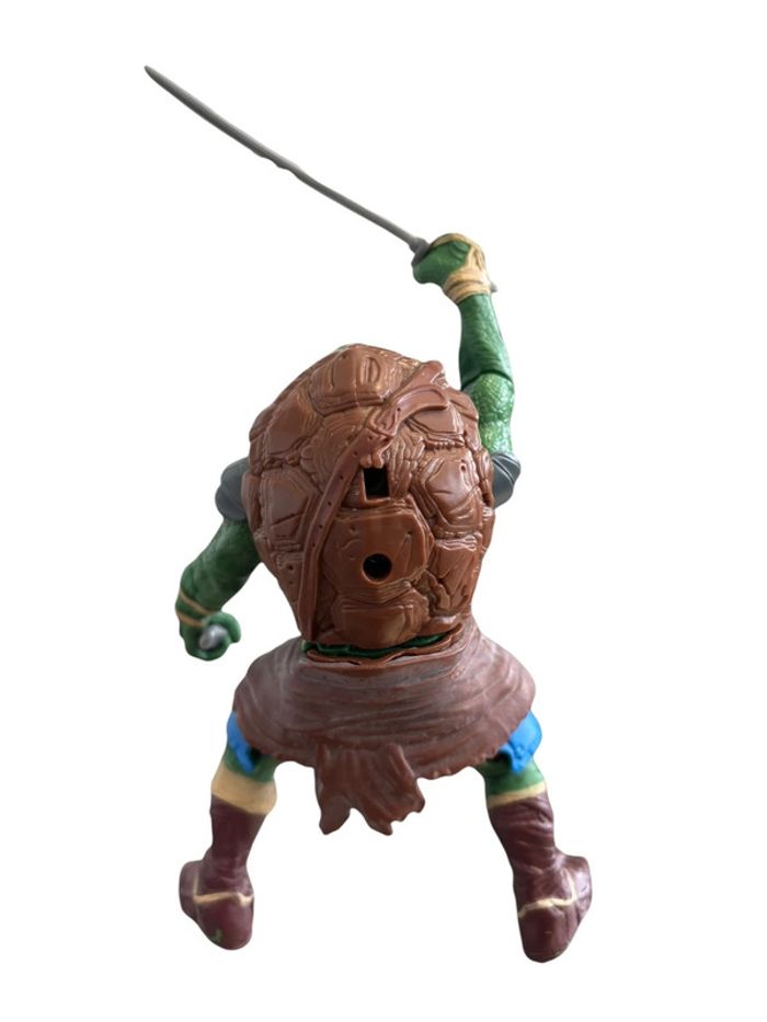 Figurine Teenage Mutant Ninja Turtles Leonardo Combat Warrior Playmates Toys 2014 - photo numéro 2