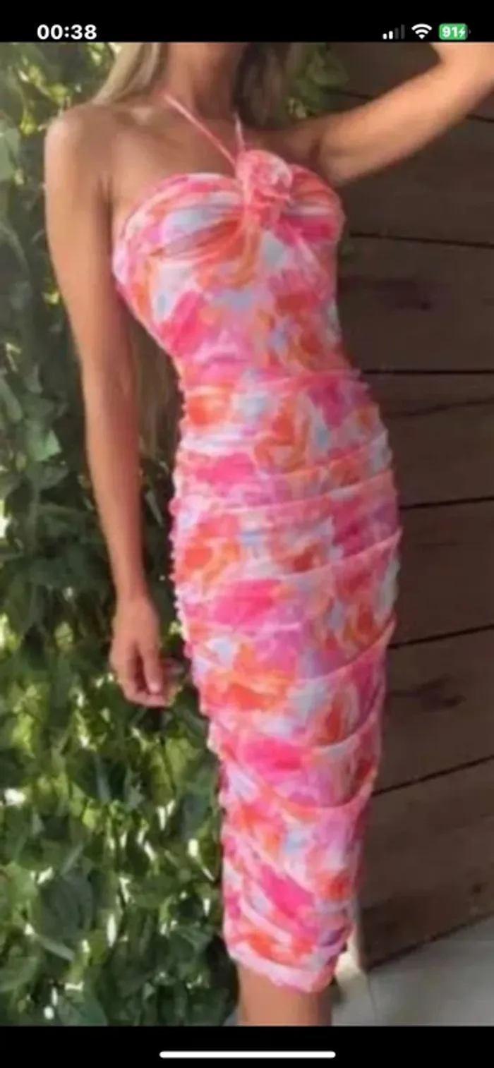 Belle robe Zara taille L - photo numéro 7