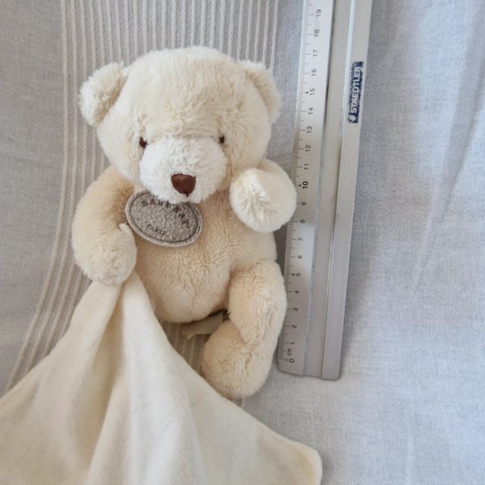 Ourson avec mouchoir beige Babynat - photo numéro 5