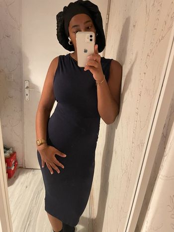 Robe moulante longue