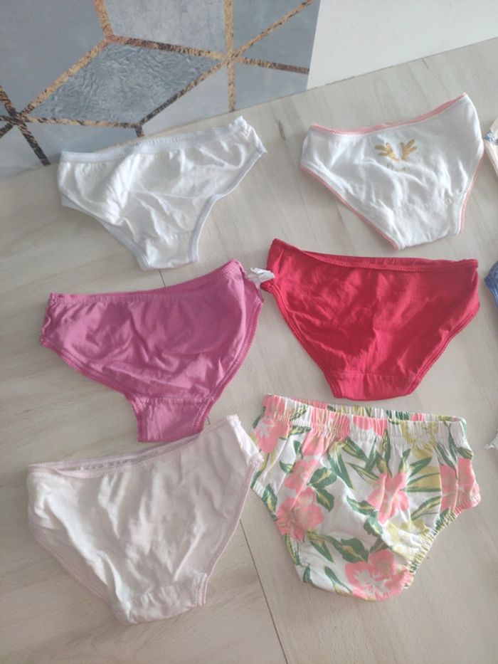 Lot 9 culottes fille 2 ans 24 mois - photo numéro 3
