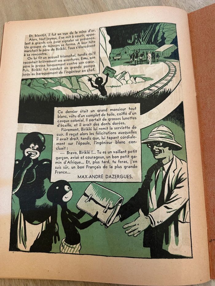 Livre ancien rare Birikiki dans la forêt vierge Roger Roux Pierre Probst éditions puits pelu Lyon - photo numéro 14