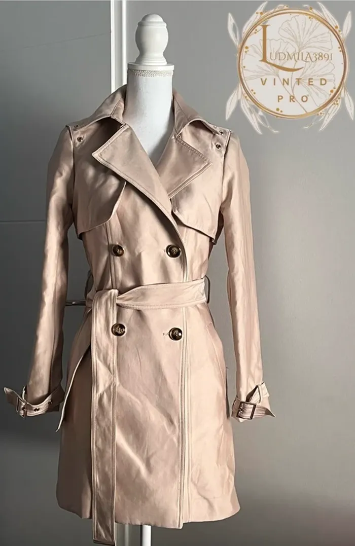 Trench beige Morgan / 231-Gikael T34 - photo numéro 2