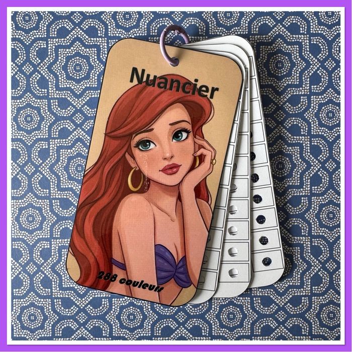 Nuancier guangna - tooli art - languo - grasp en 288 couleurs ou tout autres marques