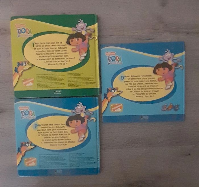 Lot de 3 Livres DORA l'exploratrice - photo numéro 2