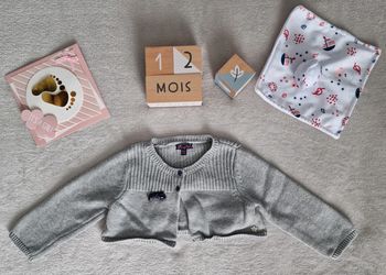Gilet court gris - 12M - Sergent Major (neuf)