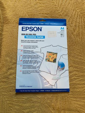 Papier transfert Epson