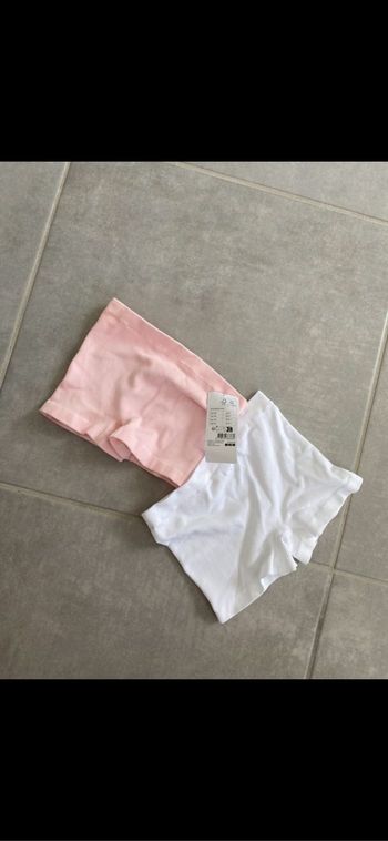 Lot de 2 culottes shorty 6-8 ans