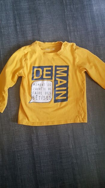 Tshirt manches longues 2ans