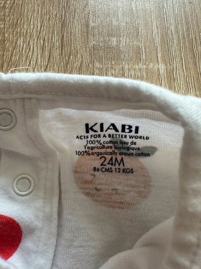 T-shirt motifs fruits Kiabi - photo numéro 3