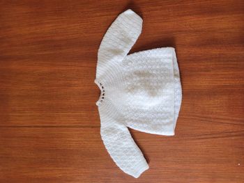 brassière lainage 12 / 18 mois - fait main - vintage