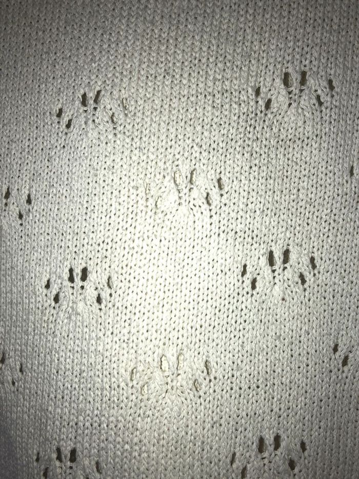 Pull blanc taille unique - photo numéro 3