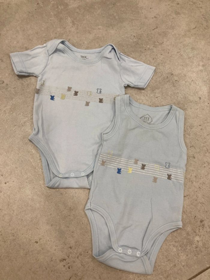 Lot de 12 bodys été 3 mois ( lot 3-3) - photo numéro 6
