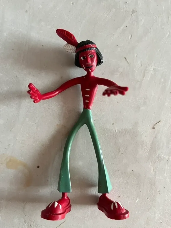 Flexible schleich indien rouge vintage