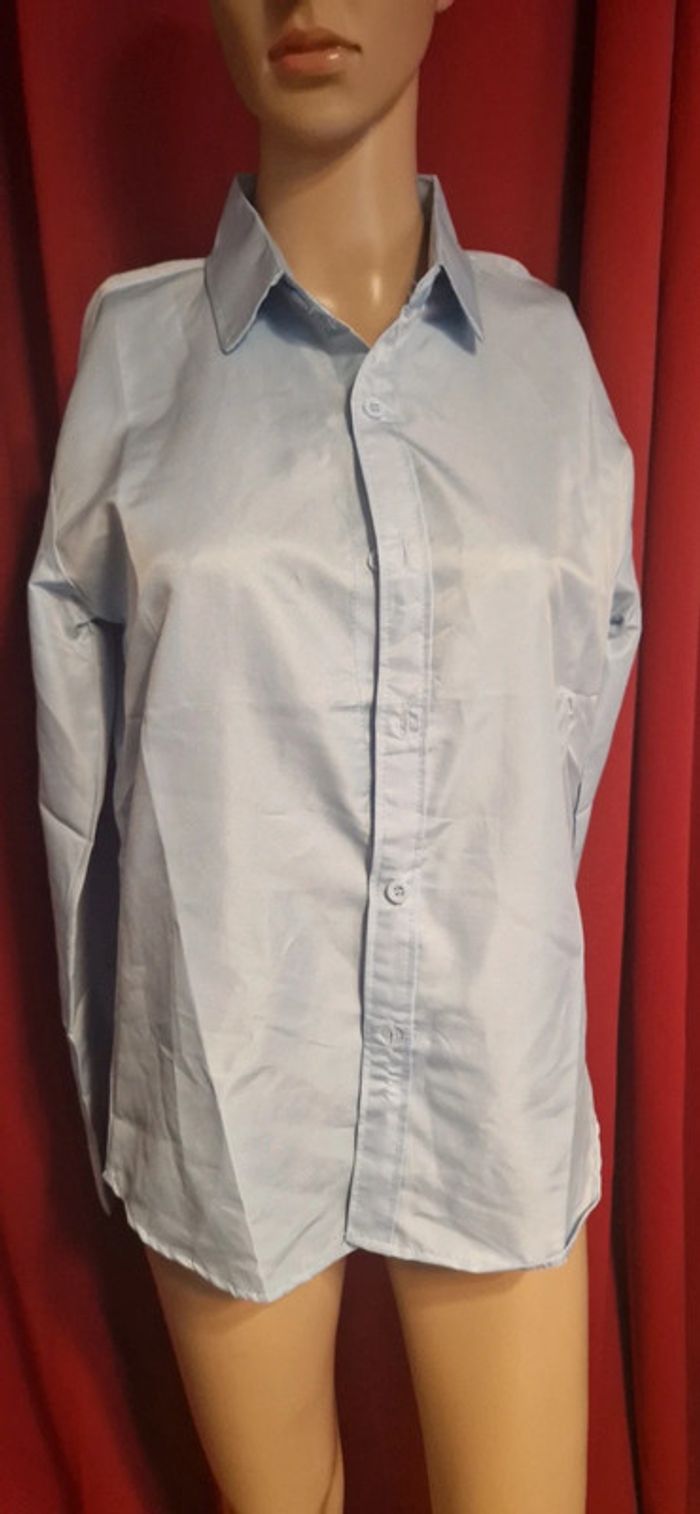 Jolie chemise bleu ciel taille XL homme - photo numéro 2