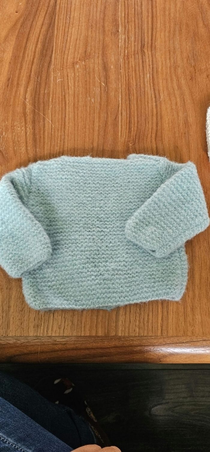 Lot vêtement bébé garçon naissance 50 cm - photo numéro 6