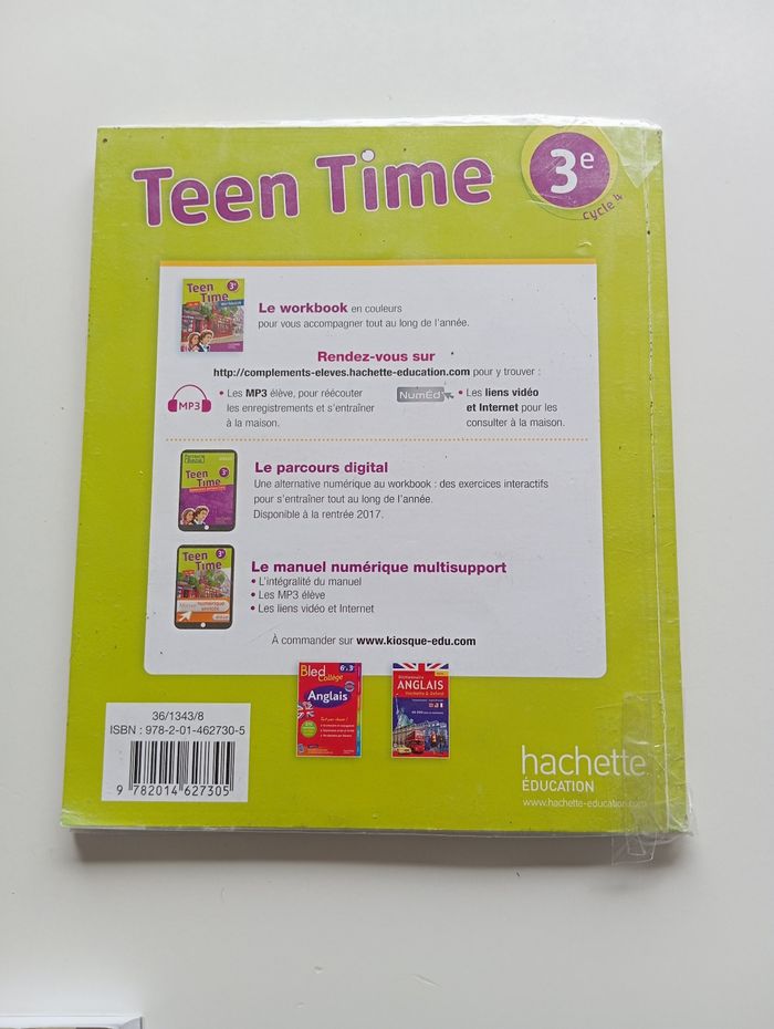 Livre teen time workbook 3e - photo numéro 2