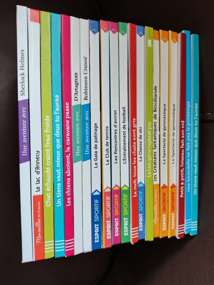 Lot livres mac do dicton esprit sportif merveilles de France etc