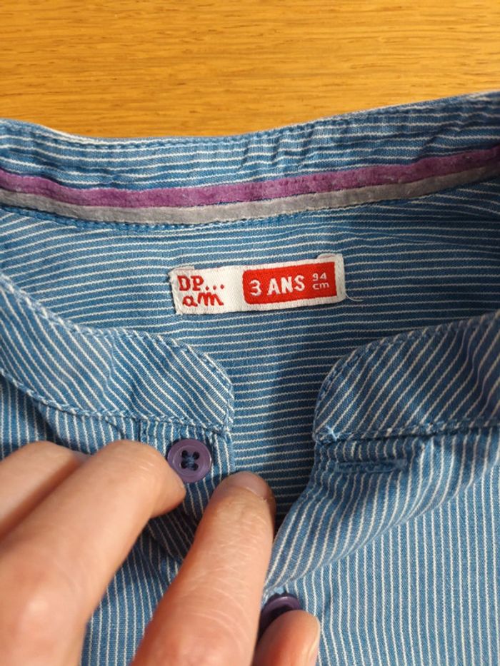 Chemise 3 ans - photo numéro 2