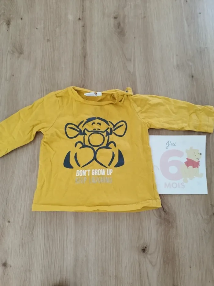Tee shirt manches longues Tigrou
