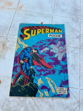 Superman Poche n°8 - BD vintage en très bon état