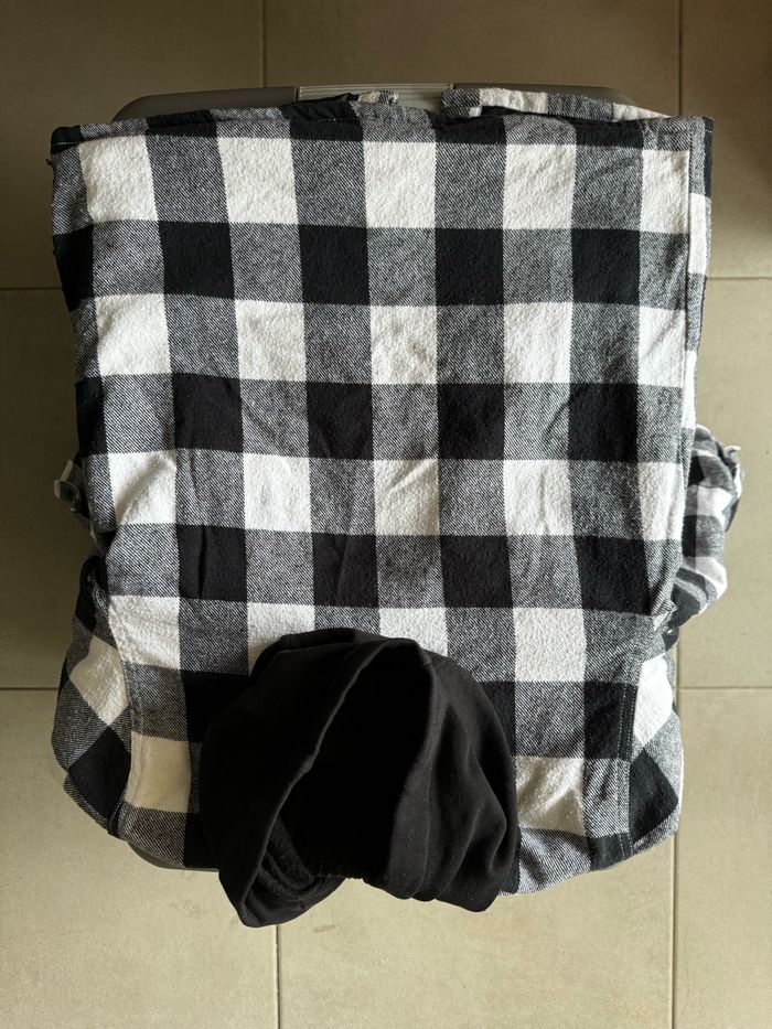 Veste à carreaux 12 ans - photo numéro 2
