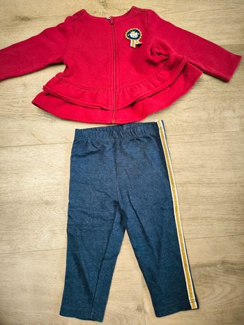 Ensemble 12 mois gilet et leggings