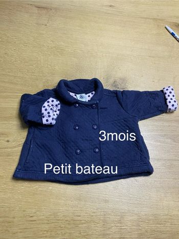 Veste petit bateau 3 mois