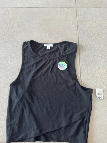 Débardeur noir Ardene basic, taille S, neuf