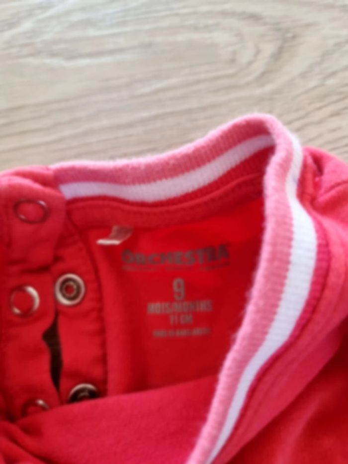 t shirts rose Orchestra avec strass sur l'un - photo numéro 3