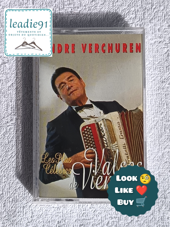 cassette audio Valse de Vienne André Verchuren