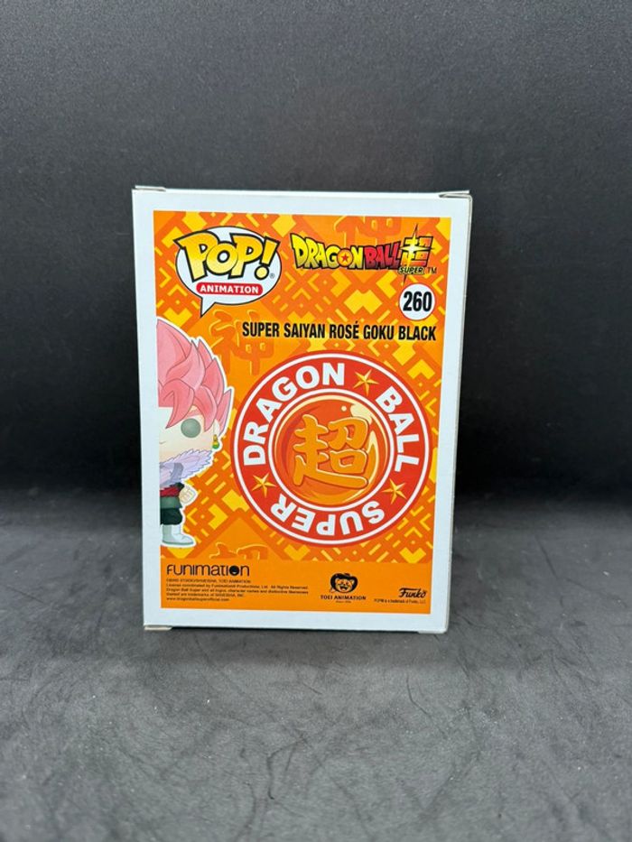 Funko pop dragon ball z goku super saiyan rosé 260 Hot Topic - photo numéro 4