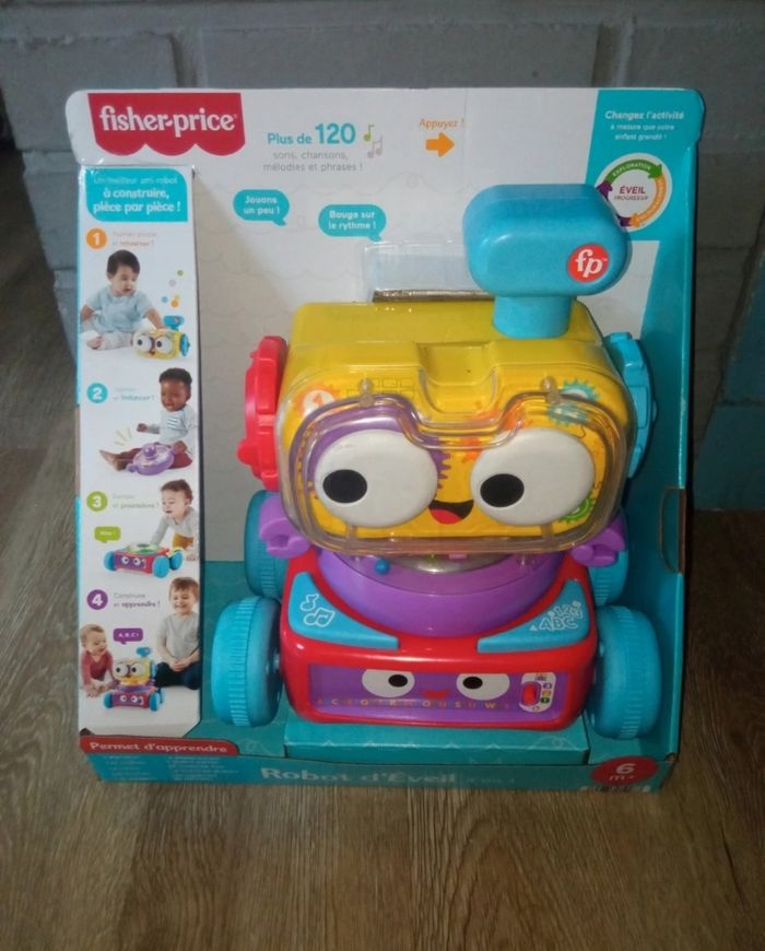 Gros robot d'éveil Fisher Price