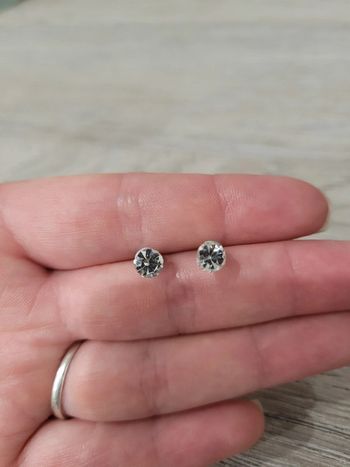 Boucles d'oreilles strass