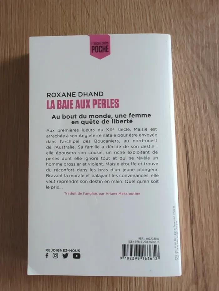 Livre la baie aux perles Roxane dhand - photo numéro 2