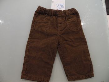 pantalon 12 mois Obaibi marron