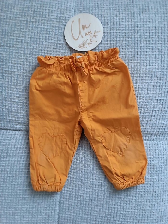 Pantalon fille 12 mois
